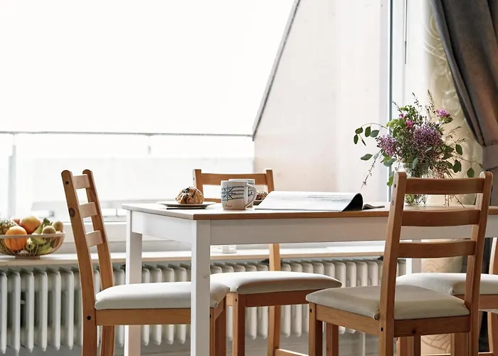Kuestenliebe -mit Traumhaftem Meerblick Und Balkon Lejlighed Flensborg