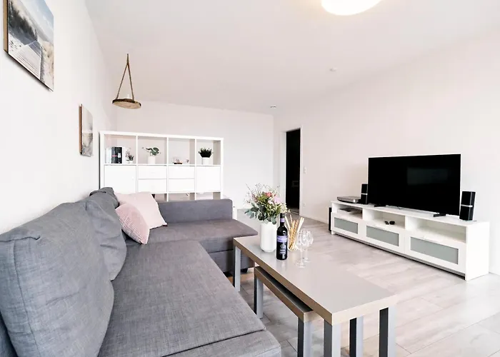Lejlighed Kuestenliebe -mit Traumhaftem Meerblick Und Balkon Flensborg