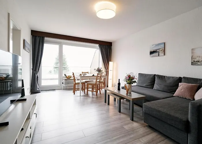 Lejlighed Kuestenliebe -mit Traumhaftem Meerblick Und Balkon